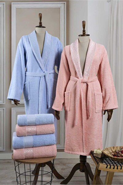 TİTANEV Комплект от 10 броя хавлии с контрастен яка | Хавлия | Комплект кърпи...