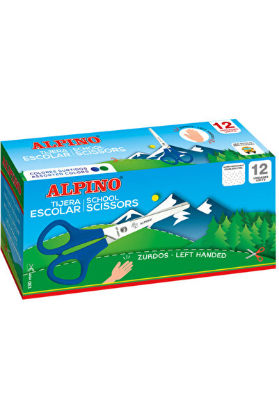 OEM Left-Handed Scissors, 130 mm, ALPINO