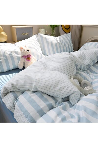 OPAQ Sky Shine Tek Kişilik Çarşafı Lastikli Nevresim Takımı