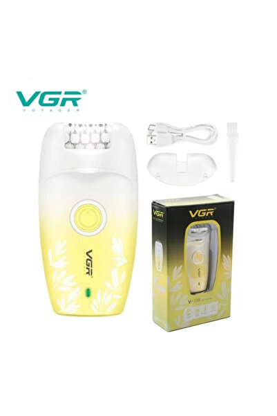 VGR Professional rechargeable women's shaver, graduated hair removal device