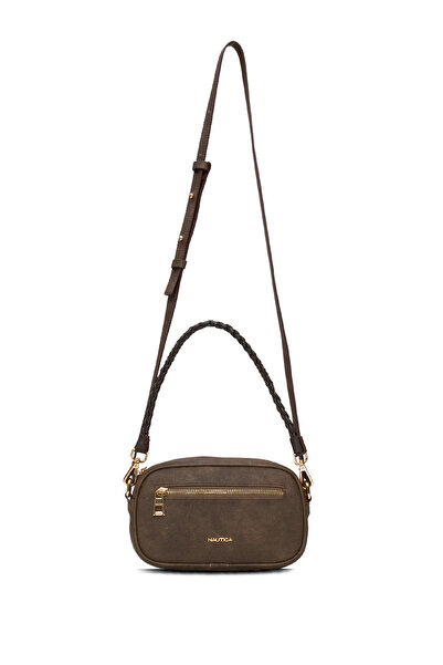 Nautica Geantă crossbody cu curea de umăr pentru femei, maro CN7504T – Design...