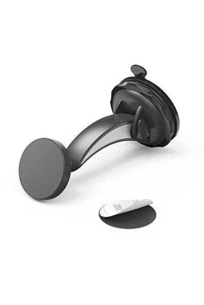 Hama Magnet Car Mobile Phone Holder with Suction Cup, 360 Rotation Universal