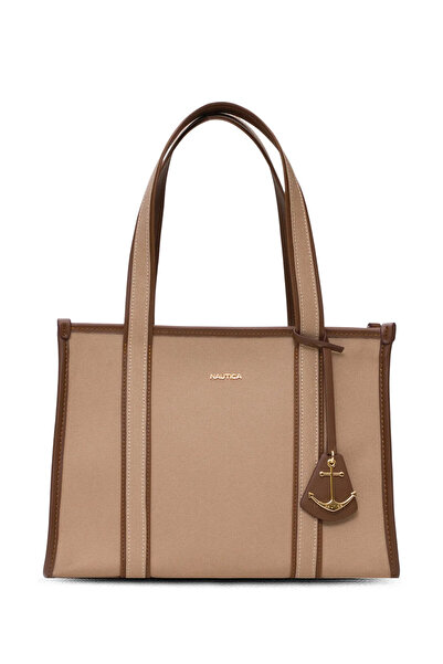 Nautica Γυναικεία Τσάντα Ώμου Σκούρο Μπεζ CN7516T – Καθημερινό Κομψό Σχέδιο, ...