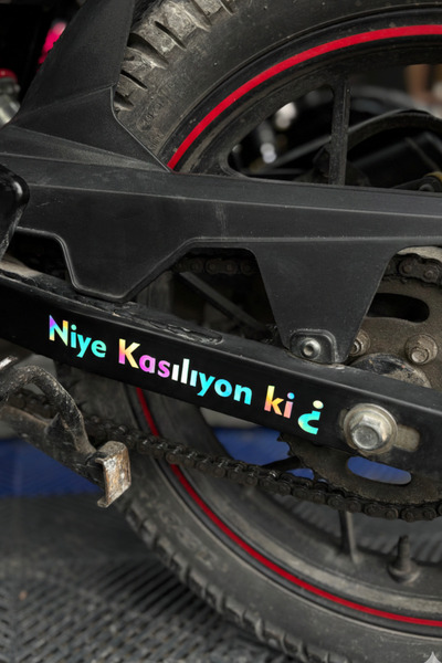 Banxtre نيي كاسيليون كي للدراجات النارية والسيارات؟ ملصق لاصق (20 سم)