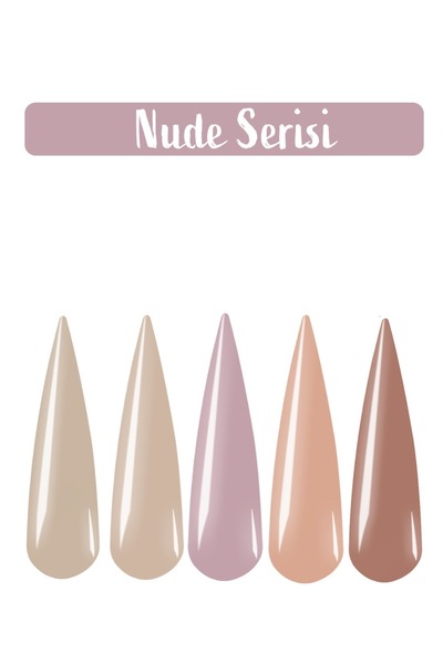 d dece 5 Adet Seri Profesyonel Kalıcı Oje 10ml