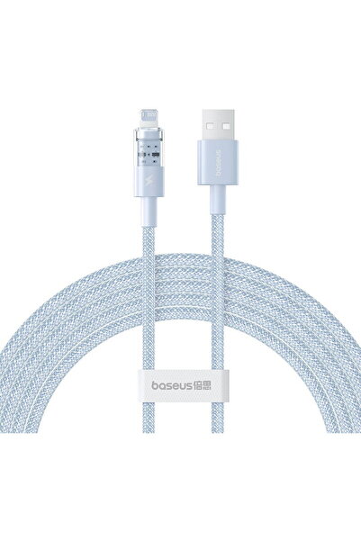 Baseus Gem USB to IP 2.4A fast charging cable 2 m Blue