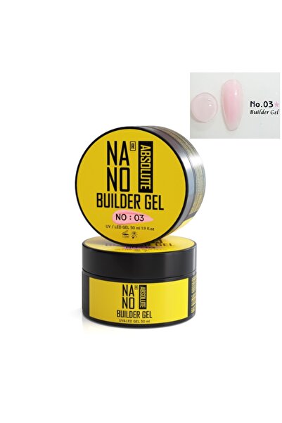 Nano Absolute BUILDER JEL 50ML 03/PEMBE G-1116