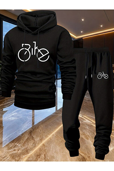 bellanova Sila Trend Ultra Warm 3 Threaded Yarn Unisex Hoodie Set