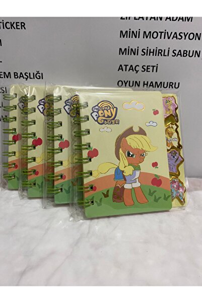 YouBox My Little Pony Temalı Spiralli Not Defteri