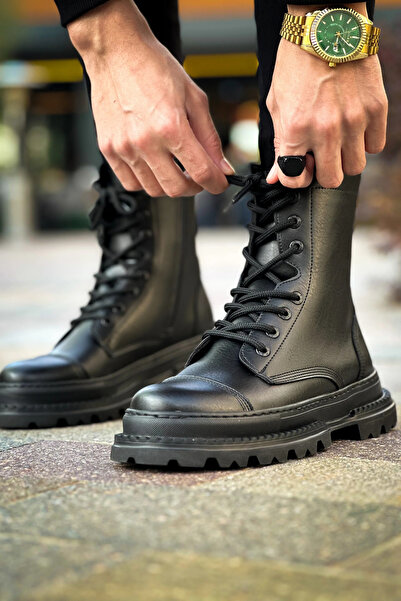 BellaPiede Bp229 - Fst Crow Men's Boots Black