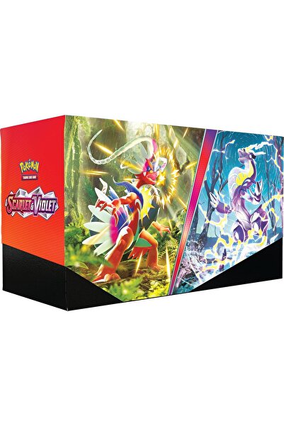Pokemon TCG صندوق بناء ومعركة سكارليت آند فايوليت، أنماط متنوعة (للأعمار من 6...