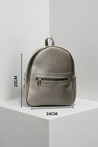 Lesa Wear Γυναικείο μαύρο σακίδιο πλάτης 2 θέσεων