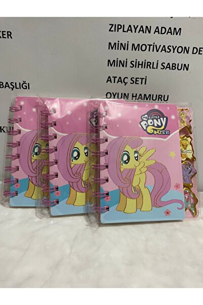 YouBox My Little Pony Temalı Spiralli Not Defteri