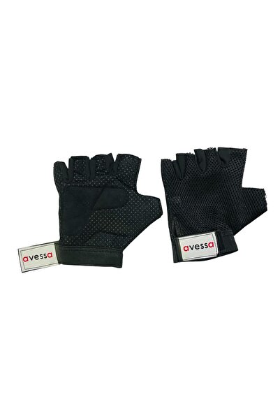 AVESSA Fileli Ağırlık Eldiveni Siyah
