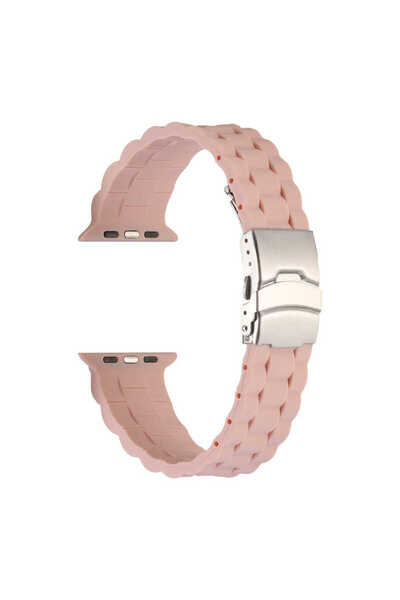 FLAMENKO Watch 7 45mm Krd-72 Compatible Flmk Strap-Pink