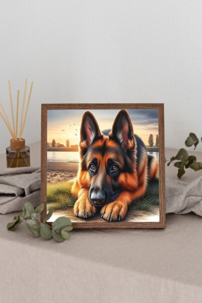 Dekorsiahome Дървена рамка за квадратна картина TK2618