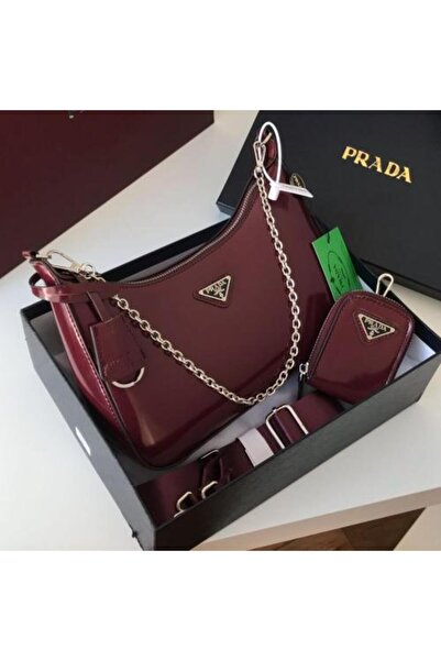 Prada حقائب عالية الجودة مع ملحقاتها