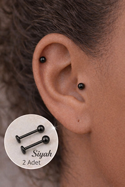 Sacce Scarves&Accessories 316L Cerrahi Çelik Top Piercing – Kulak, Tragus, He...