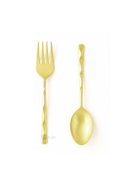 SQF Elegant gold-designed spoon set