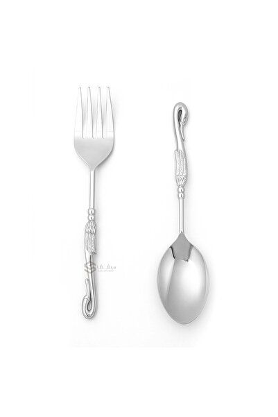 SQF Elegant silver spoon set