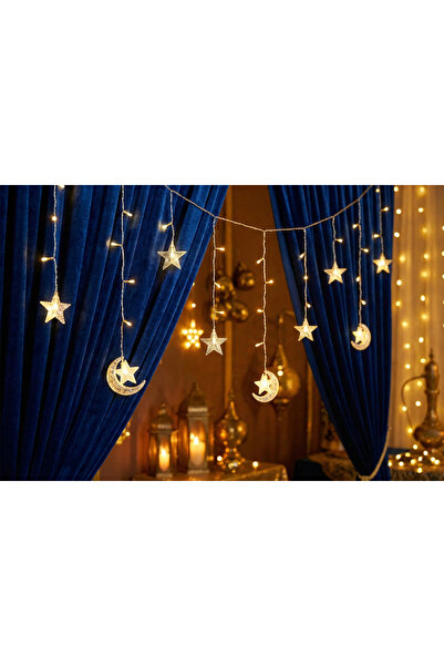 Nisf Alqamar Modern Ramadan LED Lighting Decorations - Model 20241211