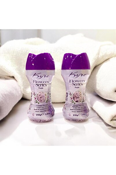 Kyre ÇAMASIR PARFÜMÜ ( FLOWERS SERİSİ ) PURPLE 210 GR * 2 ADET