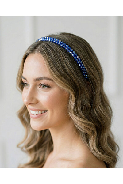 gelinmz Elegant Single Crystal Crown - Suitable for Wedding and Engagement wi...