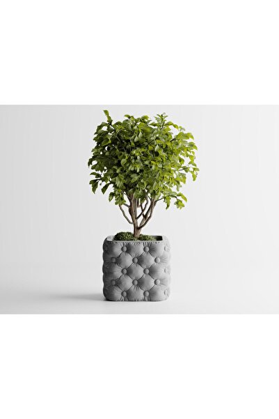 Sani Vase "Chesterra SMALL" 110 x110 x H95mm - Grey