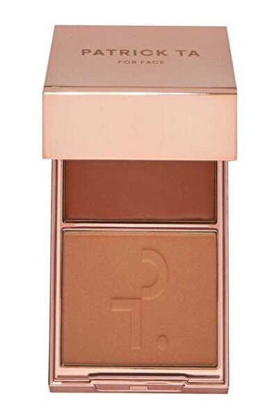 PATRICK TA Major Headlines Double-Take Crème & Powder Blush Duo 10g She's So La