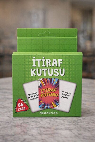 GIFT İtiraf Kutusu Kart Oyunu – 56 Kart Sosyal Eğlence Oyunu