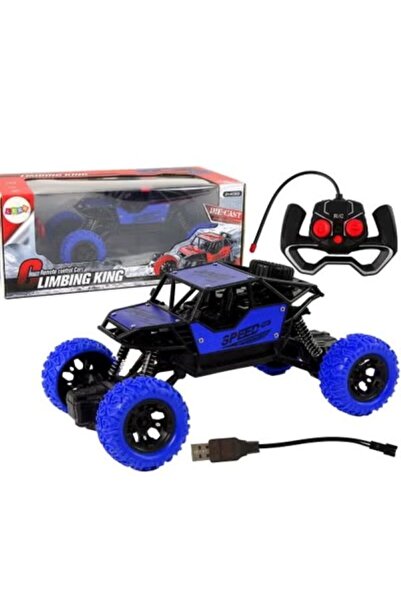fusionpulse Remote Controlled R/C Car Terrain 1:18 Blue