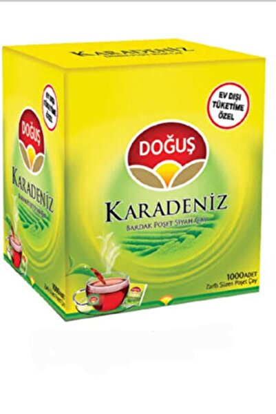 Doğuş Çay DOĞUŞ KARADENİZ BARDAK POŞET ÇAY 1000*2 gr