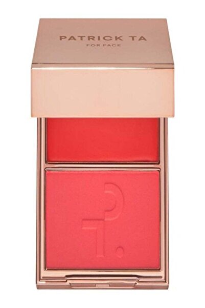 PATRICK TA Major Headlines Double-Take Crème & Powder Blush Duo 10g She's Vib...