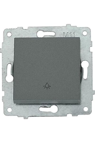 ENFE Ovivo Grano Smoked Bell Switch Light No Frame