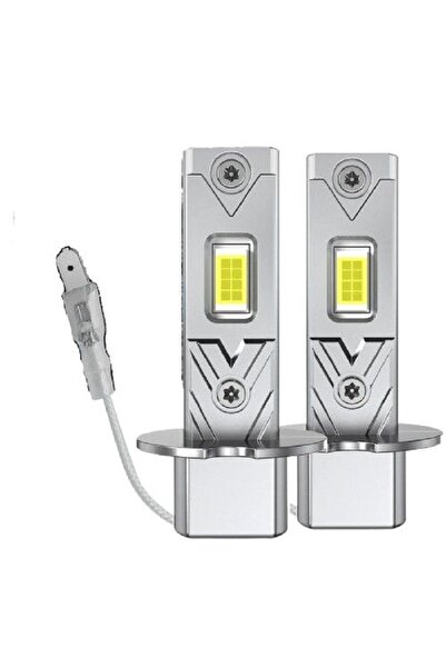 Aftermarket Becuri LED H3 Canbus 35W 6000K 8000LM 12V Alb