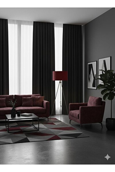 BİAVİZE BORDO BAŞLIKLI LAMBADER 110 CM AYAKLI (AYARLANABİLİR BAŞLIK KISMI)