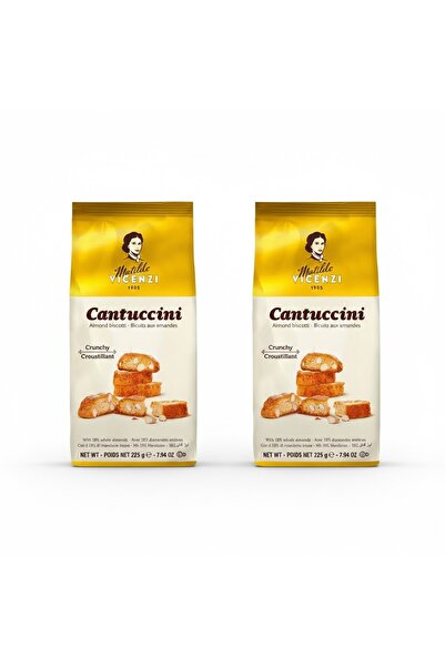 matilde vicenzi كانتوتشيني كوكيز باللوز 225 جرام (2 قطعة)