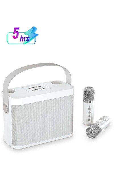Arabest Bluetooth Speaker with 2 Wireless Microphones, Suitable for Party, Co...