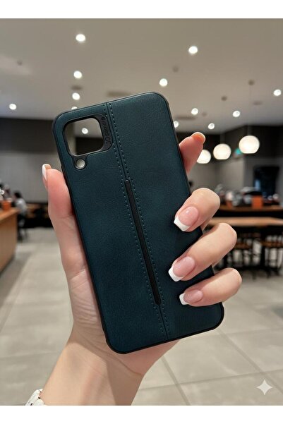TECNOTREND Huawei P40 Lite Uyumlu Kılıf Deri Görünümlü Silikon Kapak