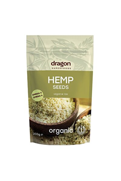 Dragon Superfoods Semințe de cânepă decorticate bio 200g DS