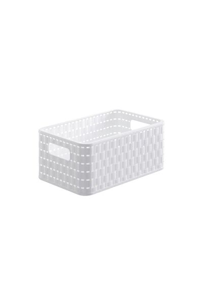 Rothoplast Rotho Rattan Style Box – 2 L, with Handles