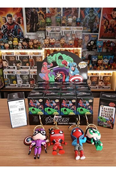 sofun Marvel Avengers Karakter Sürpriz Paket Anahtarlık Figür 1 Adet