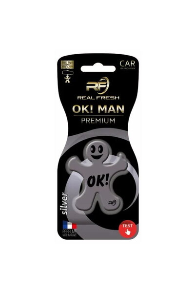 OEM RF OK-MAN PREMIUM POLIMER SILVER AIR FRESHENER