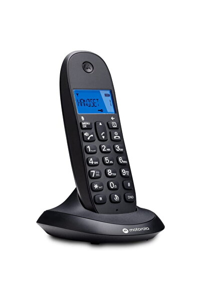 Motorola C1001CB+ Cordless Phone, Black