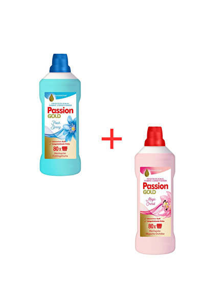 Passion Promotional Package Professional Fabric Softener Gold, 160 washes