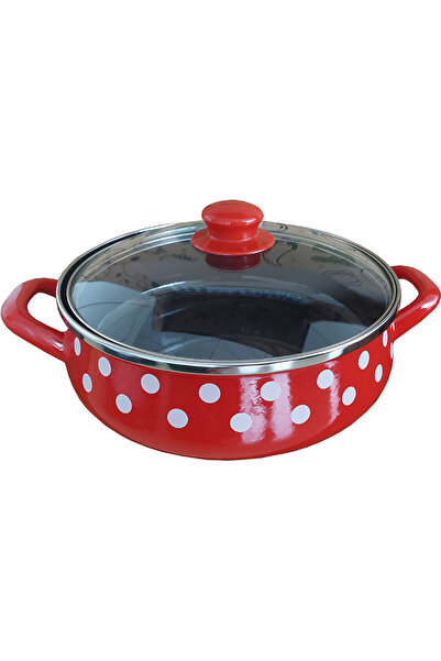 Metalac Pot with Two Handles and Glass Lid 4L Tufne