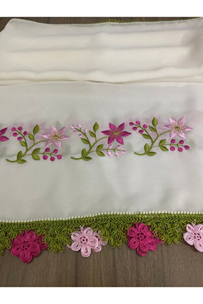 henaabag Çeyizlik Nakış işlemeli İğne oyalı namaz başörtüsü, el emeği Mevlüt ...