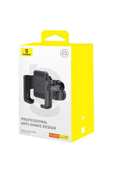 Baseus Bicycle Phone Holder GoTrip, Clamp, Black, for Phones 5.7-7.2 inch