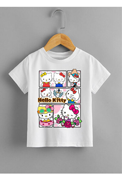 Tubinyoo Hello Kitty Printed Kids T-Shirt