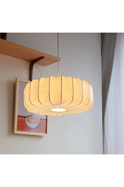 Muga LUX 60’LIK KREM KUMAŞ SARKIT AVİZE İÇ MEKAN ALANLARI OTURMA ODASI YATAK ...